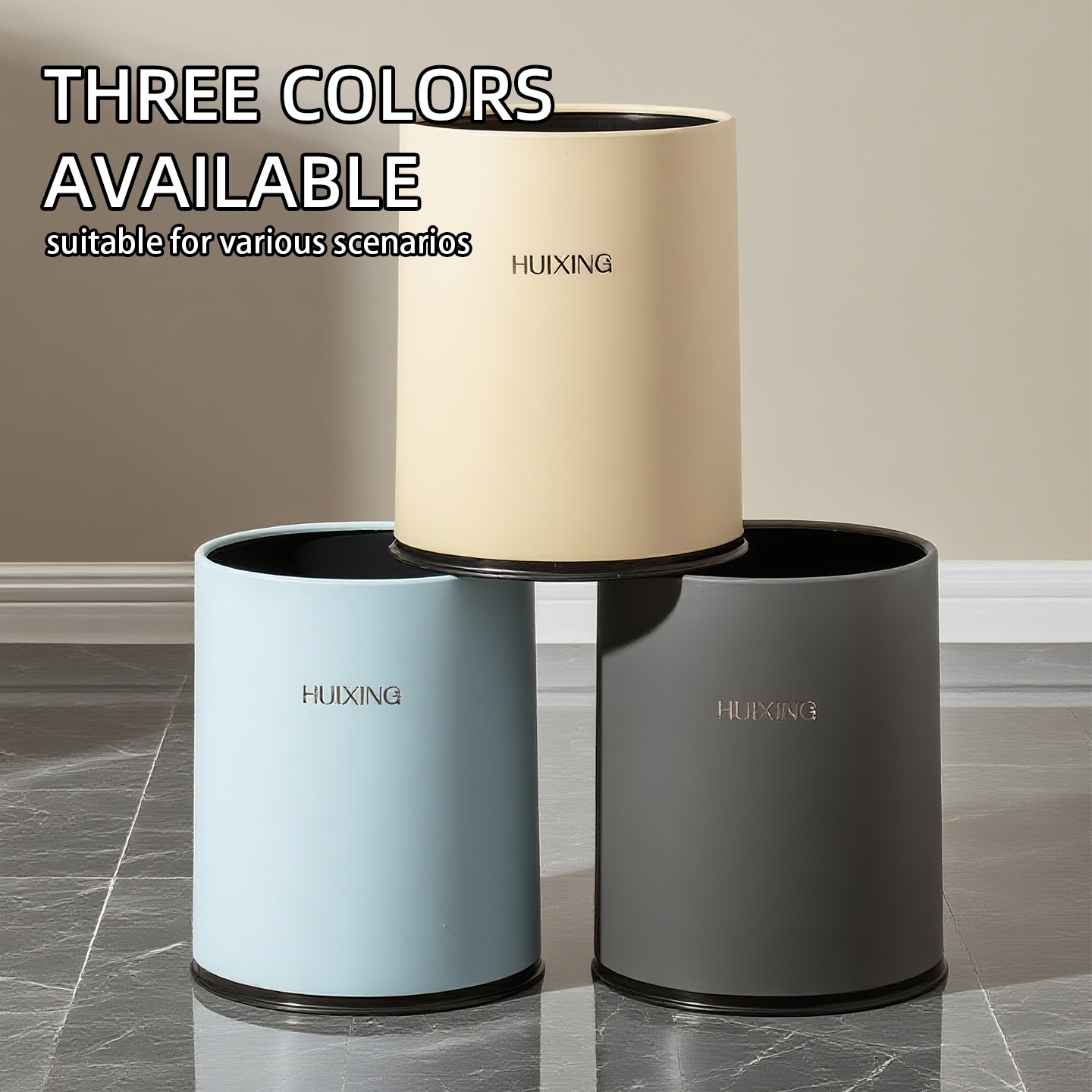 Large Capacity Living Room Trash Can